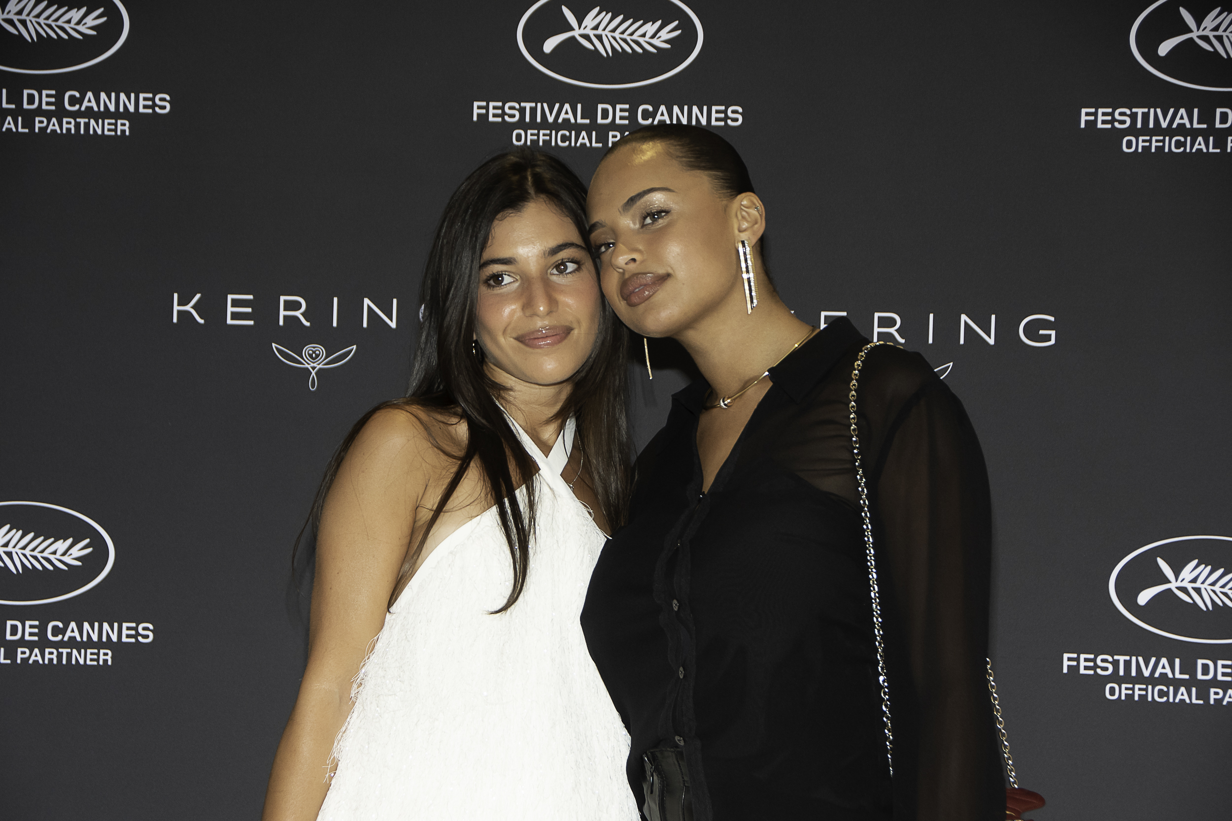 — france cannes cinema cannes international film festival 79th cannes international film festival 20 05 2026 kering women in motion photocall paola locatelli and malou khebizi